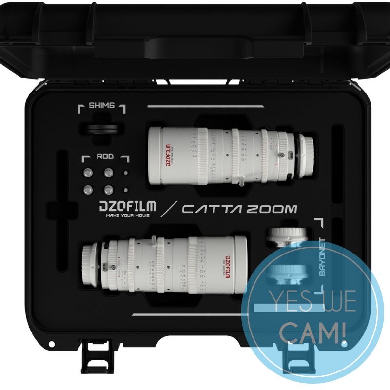 DZOFILM Catta Zoom 2-Lens Kit 18-35/35-80 T2.9 White Set