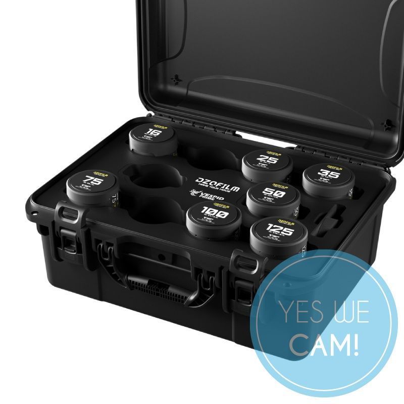 DZOFILM Vespid Prime 7-lens Kit V2 with case - PL+EF Objektive
