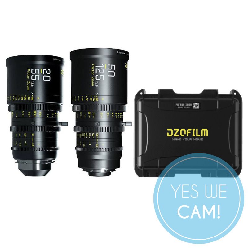 DZOFILM Pictor Zoom Bundle 20-55 & 50-125 mm schwarz Cine-Zoom-Objektive