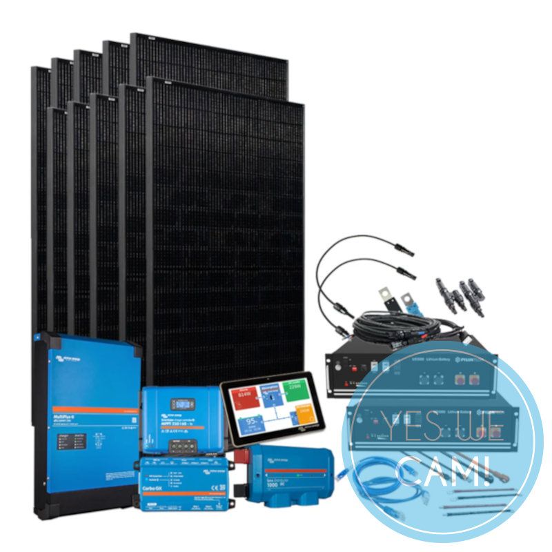 Offgridtec HomePremium M USV Solaranlage 4150Wp 7kWh LiFePo4 Speicher 1-phasig Solarmodul