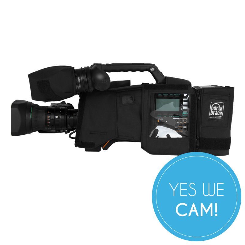 Porta Brace CBA-HPX600B Camera BodyArmor for Panasonic AG-HPX600 Camera Black