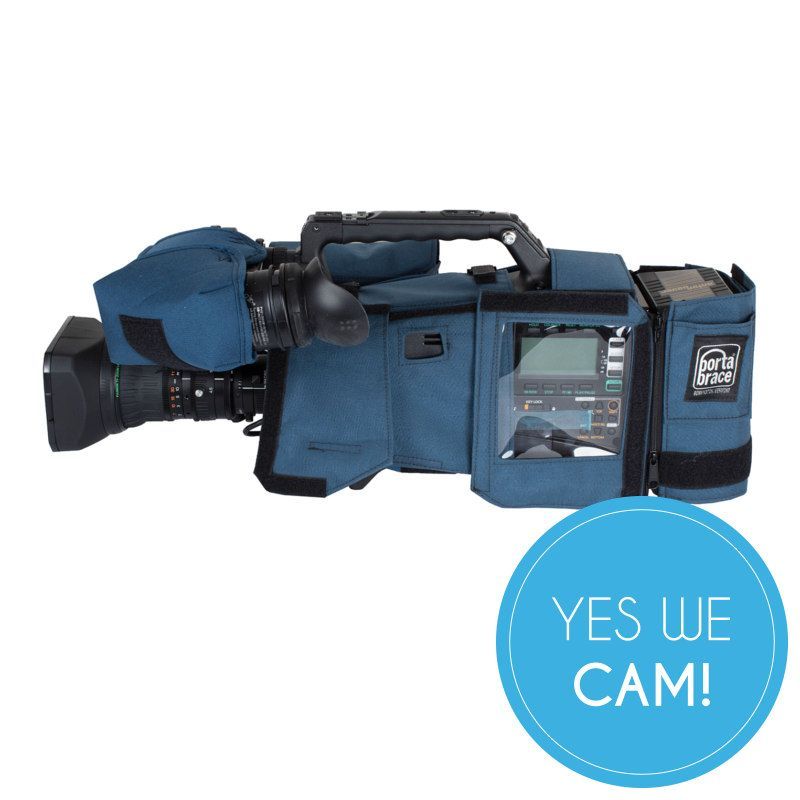 Porta Brace CBA-HPX600 Camera BodyArmor for Panasonic AG-HPX600 Camera Blue
