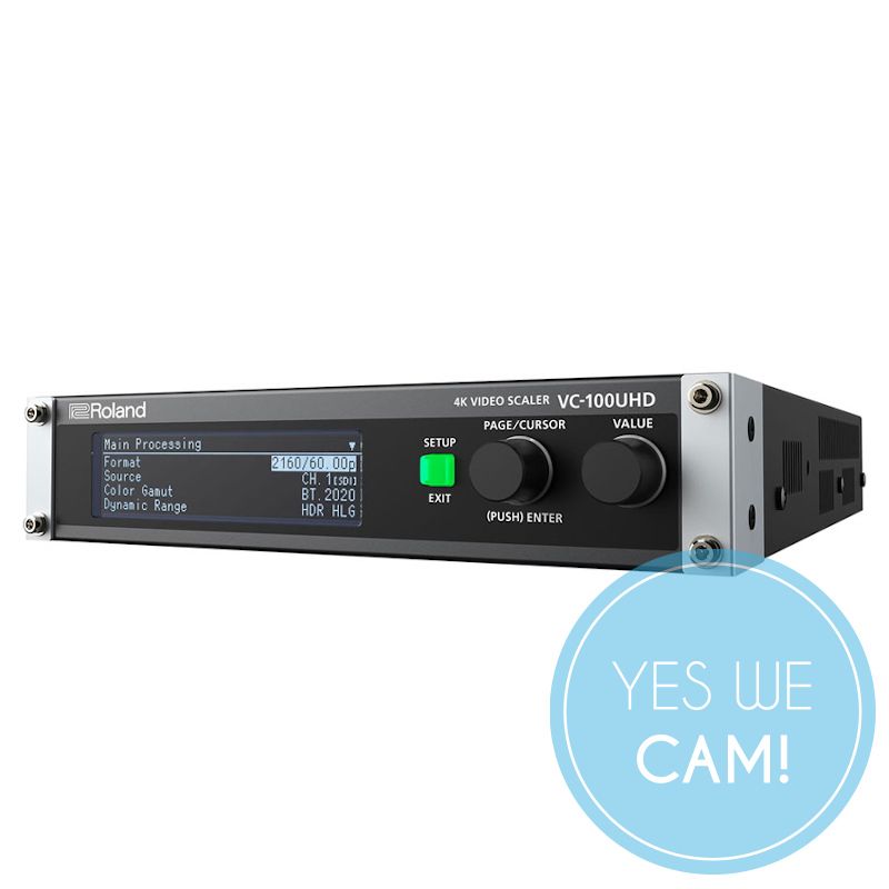 ROLAND VC-100UHD - 4K Video Scaler mit USB3.0 für Web-Streaming Video