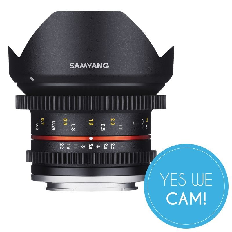 Samyang MF 12mm F2.2 Video APS-C Fuji X Weitwinkelobjektiv