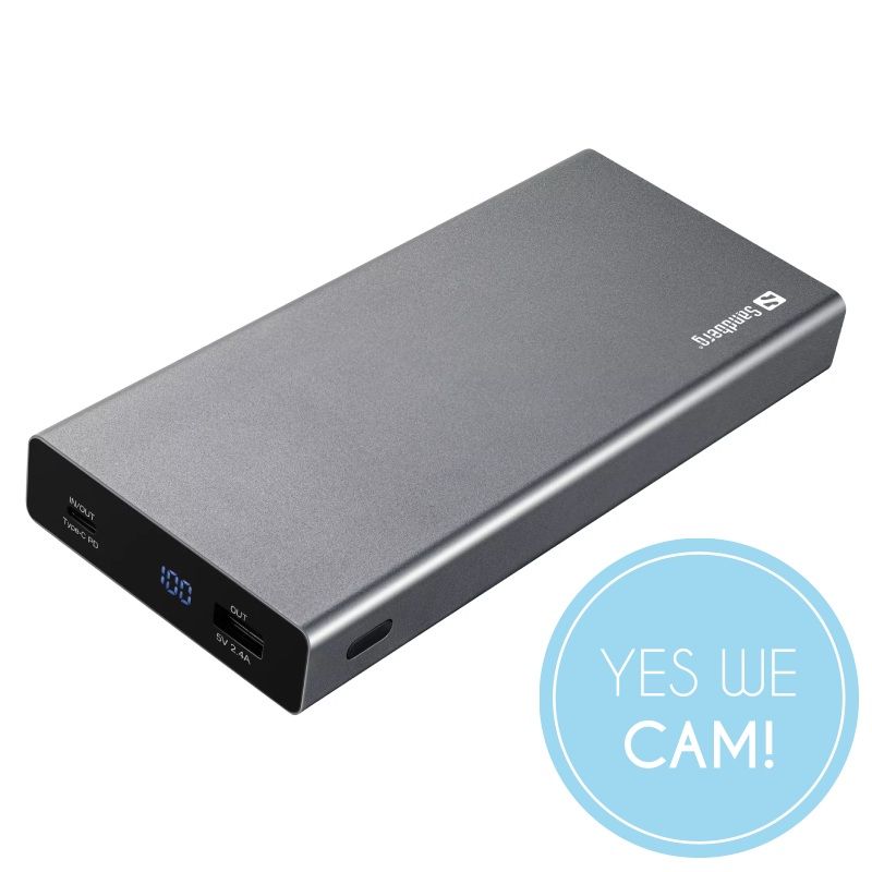 Sandberg Powerbank USB-C PD 100W 20000 Leistungsstark
