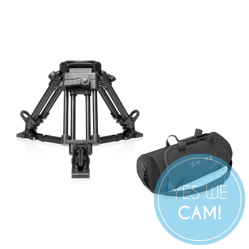 SHAPE 1-stage Baby Tripod Legs 100mm Bowl with Ground Spreader Stativ