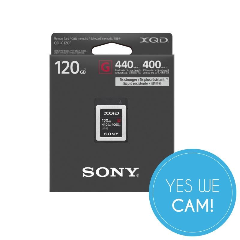 Sony QDG120F XQD Speicherkarte pxw-fs7