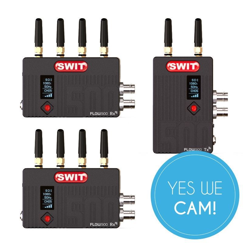 Swit FLOW500 (TX+2RX) Funksystem Transmitter