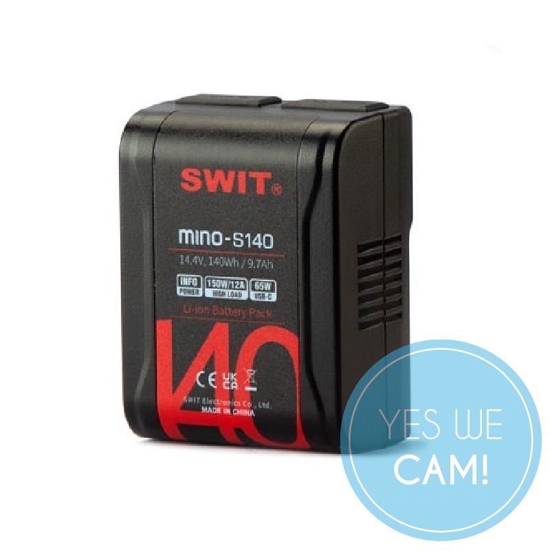 SWIT MINO-S140 140Wh Pocket V-mount Battery Pack kleine batterie