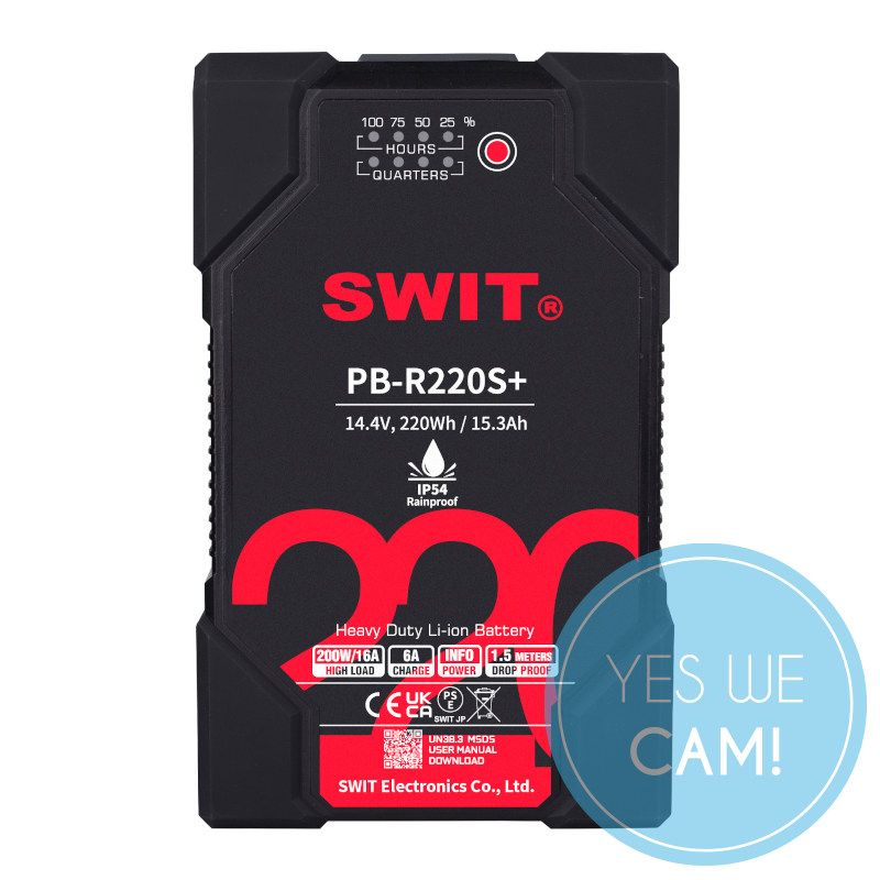 SWIT PB-R220S+ 220Wh Heavy Duty IP54 Battery Pack kaufen