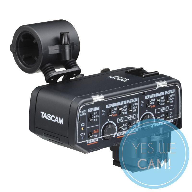 Tascam CA-XLR2d XLR-Mikrofonadapter Canon-Kit kaufen