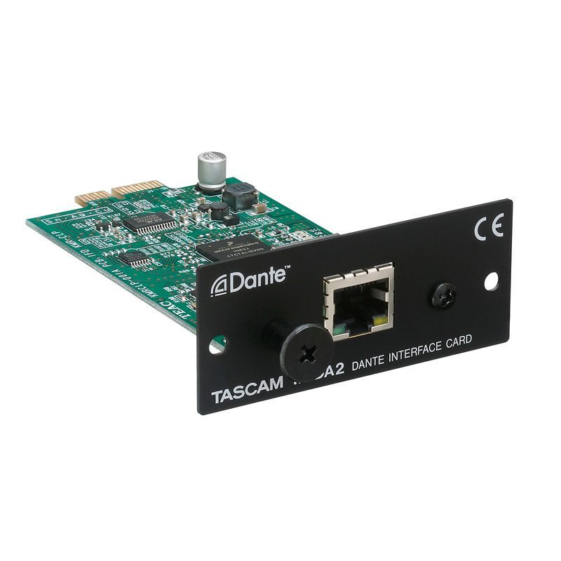 Tascam IF-DA2 2-kanalige Dante-Interfacekarte für SS-R250N/SS-CDR250N