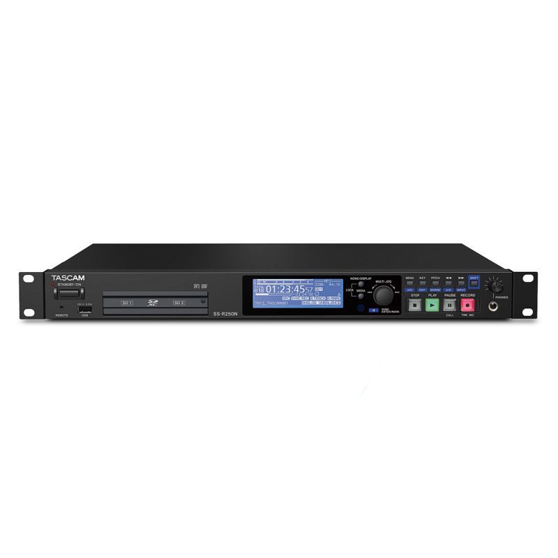 Tascam SS-R250N Netzwerkfähiger Solid-State-Audiorecorder