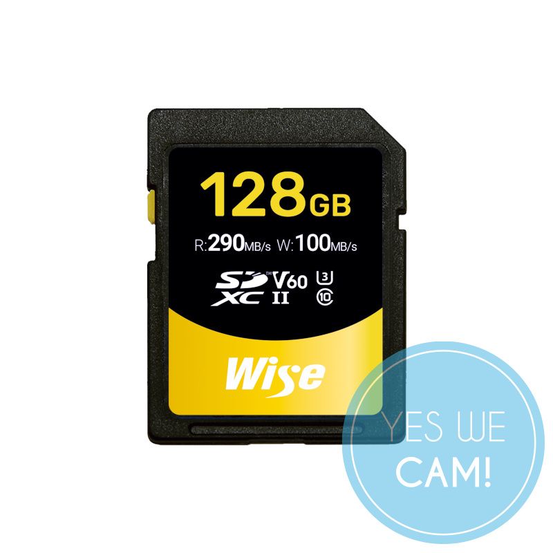 Wise SDXC UHS-II V60 - 128 GB Speicherkarte