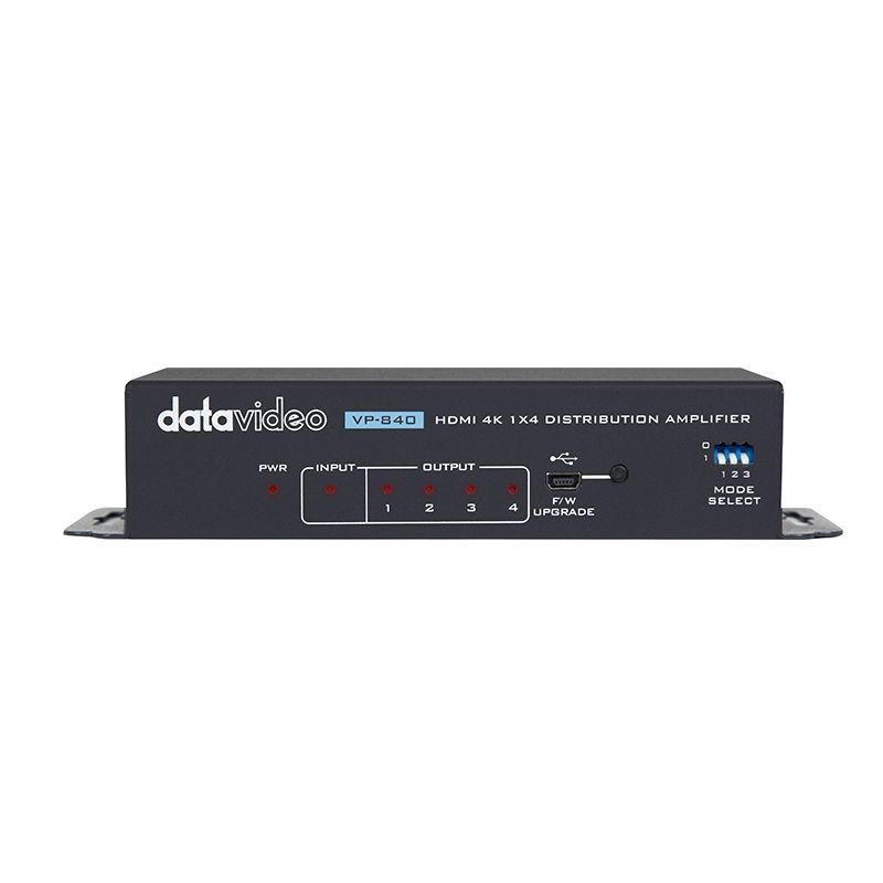 Datavideo VP-840 4K HDMI Distribution Amplifier 1x4