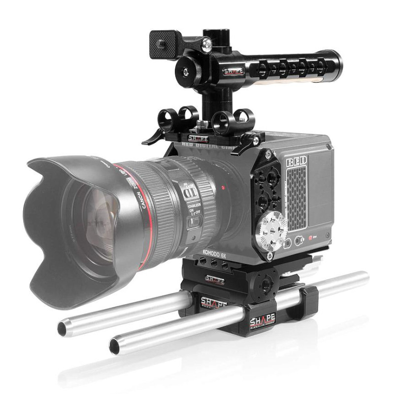 Shape full Camera Cage with 15mm LW Rod System for RED Komodo