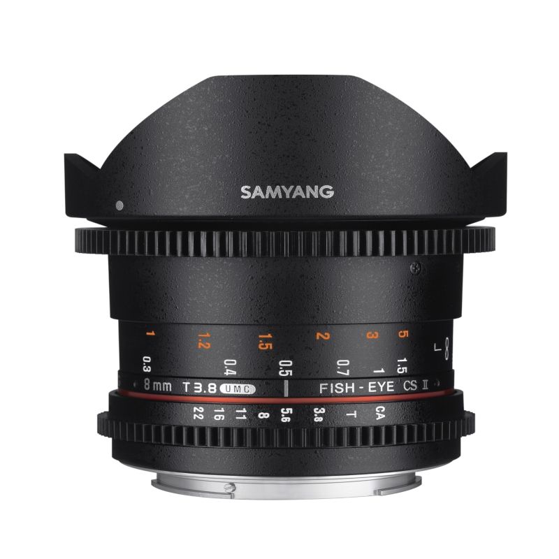 Samyang MF 8mm F3.8 Fisheye II Video APS-C Sony E