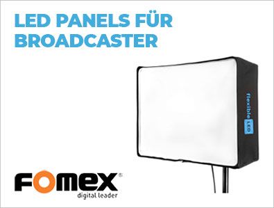 Fomex - LED Panels für Broadcaster - TONEART-Shop
