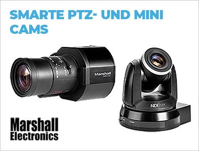 Marshall Electronis - Smarte PTZ- und Mini Cams - TONART-Shop
