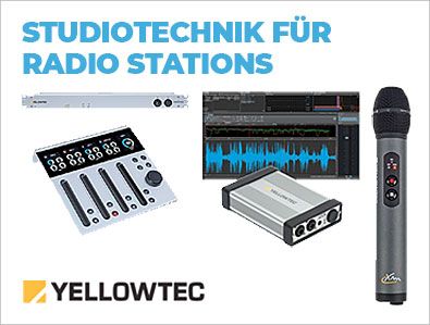 Yellowtec - Innovative Mikrofone und Technik für´s Radio - TONEART-Shop